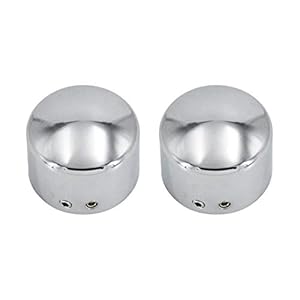 Axle Nut Cover Front Covers Cap 29Mm Fit For Harley Sportster Xl Dyna Softail Touring Electra Glide Xg V-Rod Vrsc (Chrome) 2 31cc+4t7rpl. sl500 . ss300