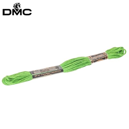 Image of Hobby Lobby DMC Cotton Embroidery Floss - 702 Kelly Green, Set of 12