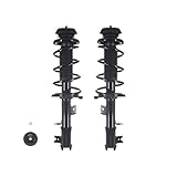 PM Auto Pair of 2 Front Left-Right Quick Complete Strut-Coil Spring Assembly Replacement For 2008-2013 Suzuki SX4
