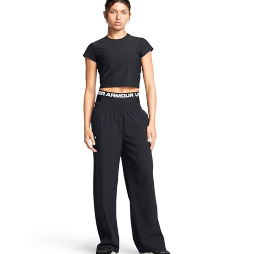 Under Armour Women's Rival Wide Leg Pants3