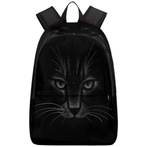 Sac à dos pour homme femme fille garçon enfant imprimé chat 17.4 L