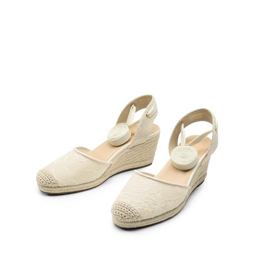 Image of DREAM PAIRS Espadrille Platform Wedge Sandals
