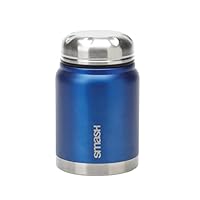 Smash Stainless Steel Food Flask, Blue