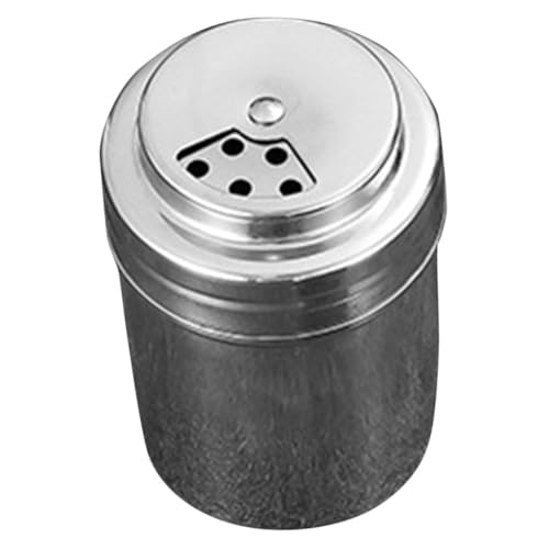 KICHOUSE 304 Stainless Steel Seasoning Jar Bbq Condiment Bottle Wide Mouth Spice Container for Kitchen Use