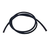 Ucreative 5FT High Temperature Silicone Vacuum Tubing Hose Black (5/32' (4mm))