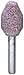 PFERD 31051 A6, Grit 30 - Medium, Aluminum Oxide Vitrified Mounted Point With 1/4" Shank