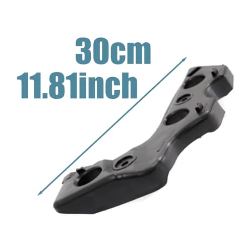 Support de pare-chocs avant en ABS noir robuste pour CC 2009-2010 avec guides OEM - 5