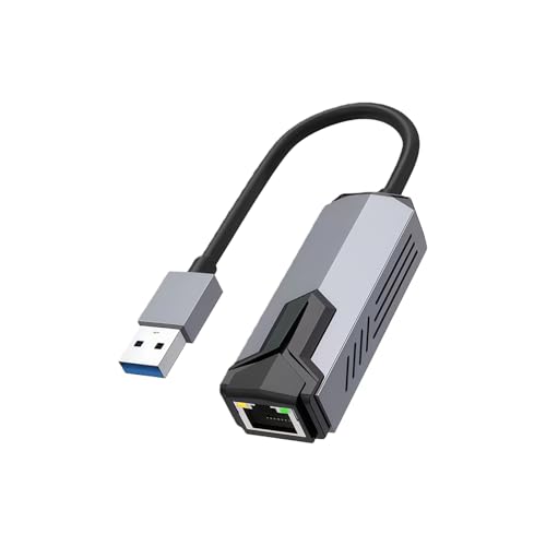 Adaptador de red Gigabit Ethernet de 5000 Mbps tipo USB C para PC de escritorio