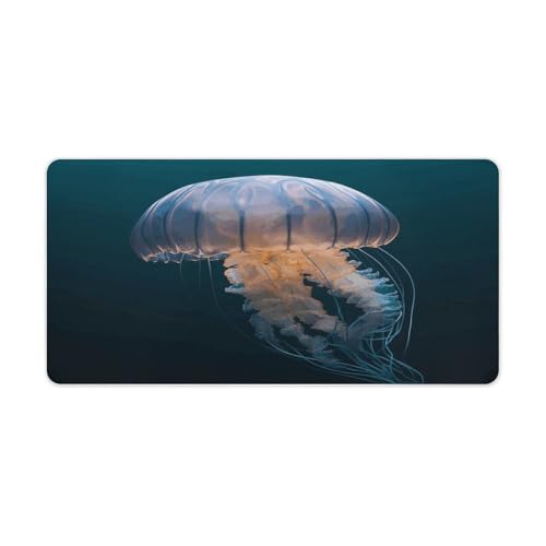 3D Jellyfish Desk Pad resistente y antideslizante 30x60cm