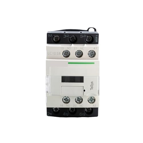 Contacteur tripolaire LC1D18MDC tripolaire 18A avec bobine continue 220VDC et contacts 3P
