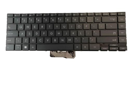 Clavier rétroéclairé bleu à frappe silencieuse pour ZenBook 14 UX425EA UM452IA 5pcs