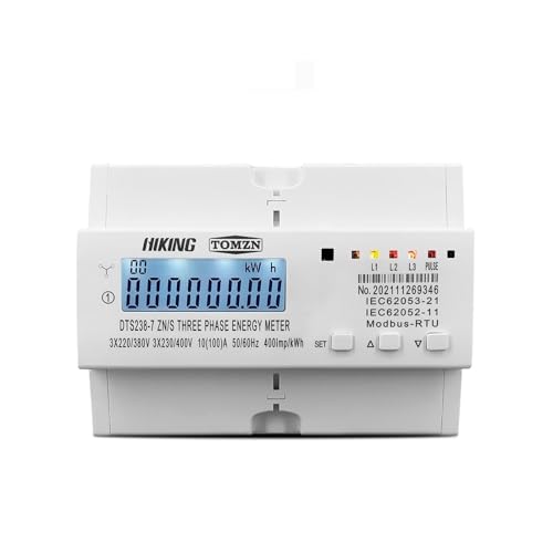 Compteur d'énergie triphasé résolvant les écarts de consommation avec le RS485 - 2