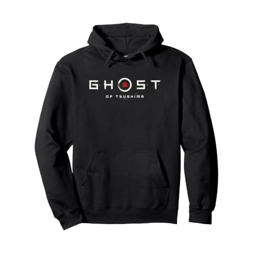 Ghost of Tsushima Ghost Logo Pullover Hoodie