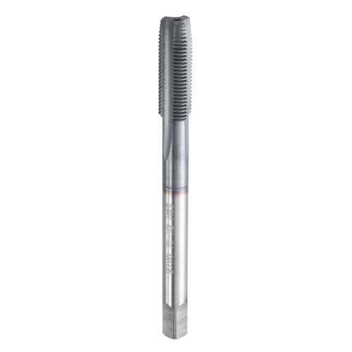 Image of sourcing map M7x0.75 Metric Thread Tap 6542 Cobalt High-Speed Steel TiCN Coated Plug Tap Right Hand Straight Flutes Screw Threading Hand Tap