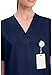 Cherokee Originals Unisex V-Neck Scrubs Shirt, Navy, X-Large