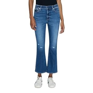 Pistola Denim Women’s Lennon High-Rise Cropped Boot Cut Jeans