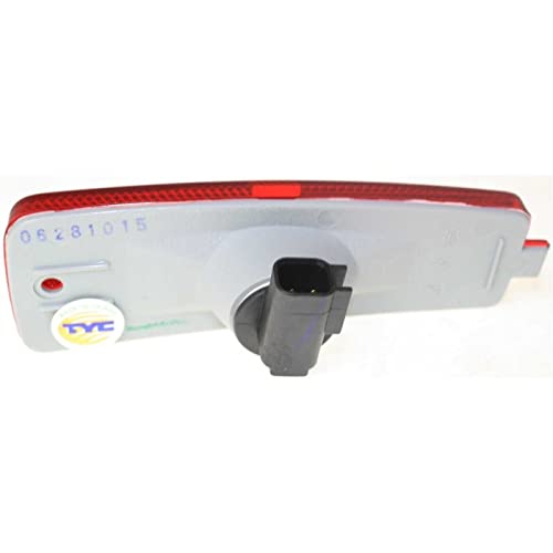 Jumbo Auto Parts Side Marker Light Assembly For Chevrolet Hhr 2006 To 2011 Rear Passenger Side, In The Bumper, Gm2861109 20776733 #TOP2