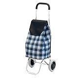 AMULONG Carrito de la Compra Carrito De Compras Plegable, Portátil, For Personas Mayores Supermercado Carrito de Compras(Multi-Colored-A)