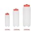 MOTO4U Auxiliary Gas Fuel Tank Universal Motorcycle Gas Tank Repair Tool Kit Auxiliary Fuel Tank 1L with Fuel Hose,Cut Off Valve and Lid with Air Outlet