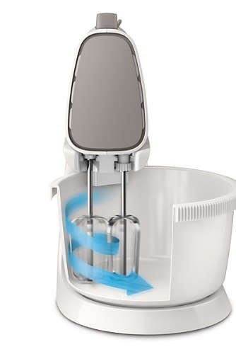 Philips HR1559/55 Stand Mixer with bowl and beaters