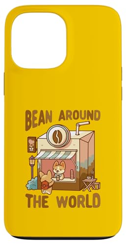 Bean Around The World �R�[�q�[ �J���C�C ���킢�� �ʔ��� �X�}�z�P�[�X iPhone 13 Pro Max �p
