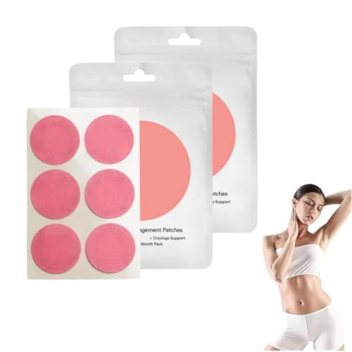 60 Parches Glp1 Supresor Del Apetito Para Parche De Ingredientes Naturales Parches Parche Adelgazante Con Ingredientes Naturales Favorece El Metabolismo, Apto Para Uso Diario En Mujeres