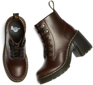Amazon | Dr. Martens ユニ 大人用 Jesy 6 タイブーツ, ダーク