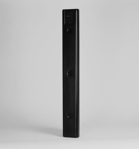 KAMR-H-30B * 3 Ft. Post Bumper with 3'' Slot - Black