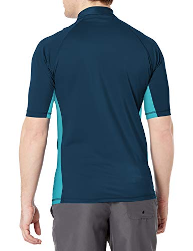 Kanu Surf Mens Mercury Rashguard for Men UPF 50+ Sun Protection Swim Shirts Rash Guard for Men