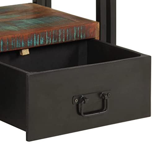 Tv Cabinet,Tv Table,Rustic Tv Stand,Industrial Contemporary Tv Cabinet, Media Cabinet,Tv Desk Storage Rack,Tv Stand With Drawers,Sideboard,Display Table, Solid Reclaimed Wood 47.2"X11.8"X15.7" #TOP5