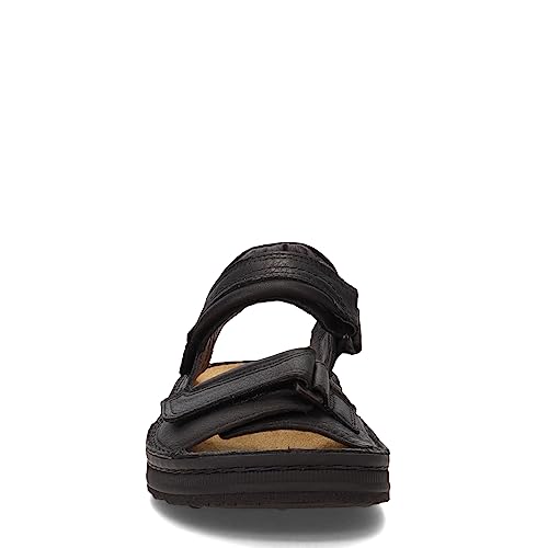 NAOT Men's Lappland Soft Black Lthr Sandal 8 M US3