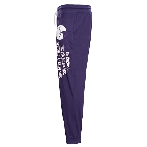Mad Engine the Nightmare Before Christmas Purple Lounge Pants4