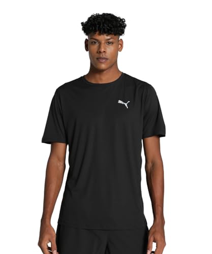 PUMA T-Shirt Velocity Run Favorite da Uomo XL Black