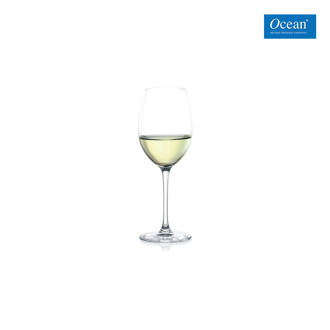 Ocean LUCARIS Bangkok Chardonnay Wine Glass, Pack of 6, Clear, 355 ml, LS01CD1306