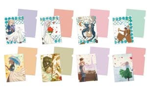 ヴァイオレット・エヴァーガーデン オーケストラコンサート クリアファイル 中古】クリアファイル 全8種セット 「ヴァイオレット・エヴァー