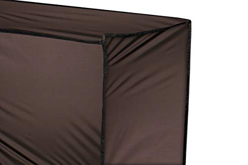 Image of Polyester Split Ac Cover Outdoor Unit For 1.5 Ton Capacity Ac,All Weather Cover /Dustproof /Water Resistant (Brown)