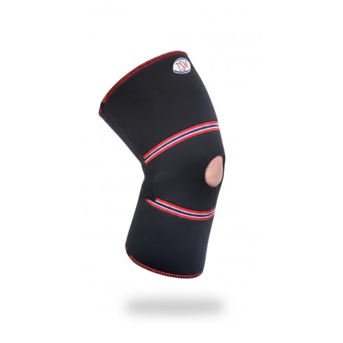 TSM Sportbandage Kniebandage Pro mit Patella-Aussparung, L, 3509