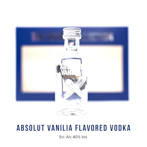 Vodka Gift Set - Flavoured 4x 5cl Ciroc Pineapple, JJ Strawberry Cheesecake, Dockyard Toffee Liqueur, Absolut Vanilla, Alcohol Gift Set - Birthday, Vodka Gifts for Women, Men, Valentines Day - Image 3