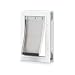 PetSafe Freedom Aluminum Pet Door for Dogs and Cats, Small, White, Tinted Vinyl Flap