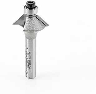 Amana Tool - MSL2454 Carbide Tipped Miniature Chamfer 45 Deg x 25/32 Dia x 1/4