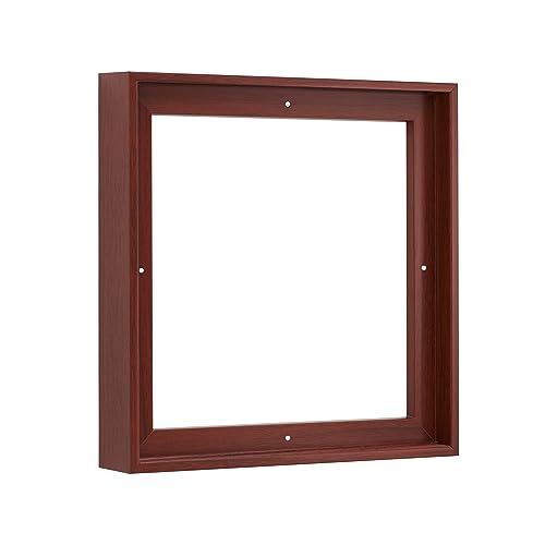 PIXY CANVAS Cadre Flottant 24x24 pour Toiles 1.5po Profondes, Rouge