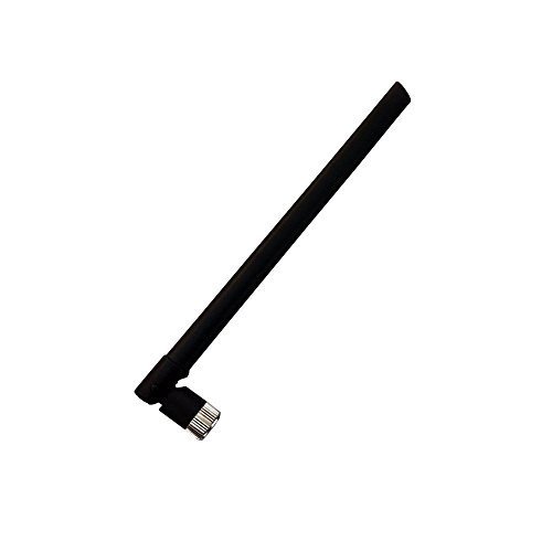 Techtoo Wifi Antenna Dual Band 7Dbi 2.4Ghz/5.8Ghz With Rp-Sma Connector For Wireless Network Router Usb Adapter Pci Card Ip Camera Dji Phantom Wireless Range Extender Fpv Uav Drone (Black 1-Pack) #TOP7