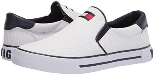 Tommy Hilfiger Men's Roaklyn Sneaker, White 137, 11.5M | Image 6