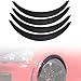 Produktbild YOPOTIKA 4X Universal Auto Radlauf Radlaufleiste Radlaufverbreiterung Verbreiterung SUV Kotflügel Fender Flares Bögen Rad Augenbraue Protector Auto Änderung Zubehör