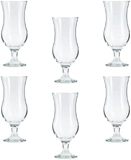 Cocktail Drinking Glasses. Pina Colada Glass. (Set of 6) (390 ml)