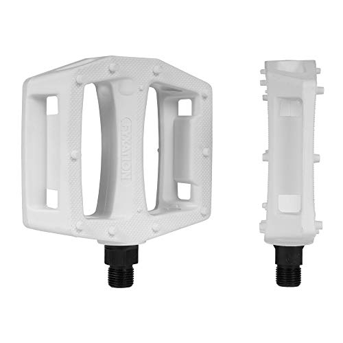 Fyxation Gates Bmx Platform Pedal, White, Standard #TOP1