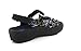 Wolky New Women's Jewel Sandal Black Multi Geneva Nubuck 40