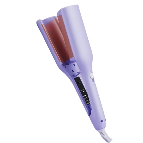 Rizador de pelo | Dispositivo de peinado de iones negativos portátil | Herramienta de peinado de temperatura ajustable para salón en casa viajes bodas fiestas peluquerías madres alumnas
