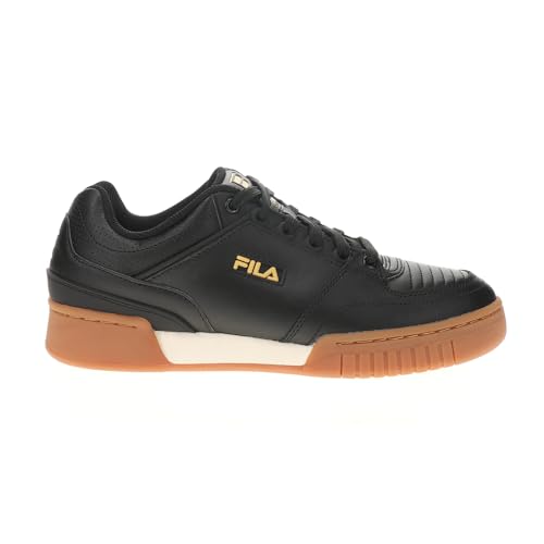 Fila Mens Targa Nt Perforated Lace Up Sneakers Shoes Casual - Black - Size 10 M
