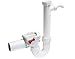 Produktbild Kessel 73052 Rückstauverschluss Staufix Siphon für Waschmaschine, Kunststoff, Falle